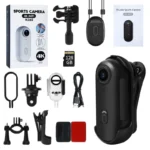 NUISK Tiny Thumb Camera: 128 GB, 4K POV-video, magnetische bevestiging