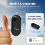NUISK Tiny Thumb Camera: 128 GB, 4K POV-video, magnetische bevestiging - Afbeelding 5