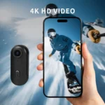 NUISK Tiny Thumb Camera: 128 GB, 4K POV-video, magnetische bevestiging - Afbeelding 6