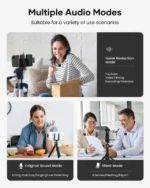 KUKIHO draadloze lavaliermicrofoon met oplaadcase voor smartphones - Afbeelding 8